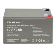 Qoltec Akumulator AGM 12V 7Ah - 1238932 - zdjęcie 2
